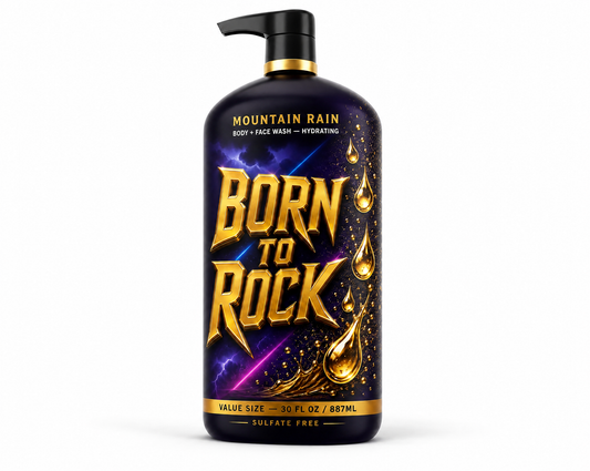 Born to Rock Body + Face Wash