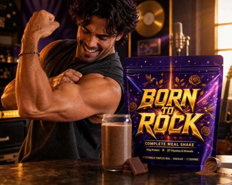 40g Protein · 27 Vitamins and Minerals