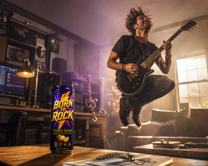 A Can That Looks as Loud as You Feel