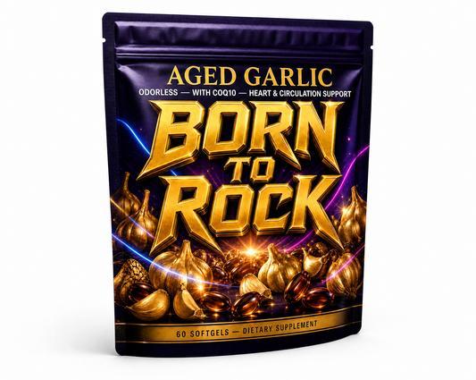 Born to Rock Aged Garlic