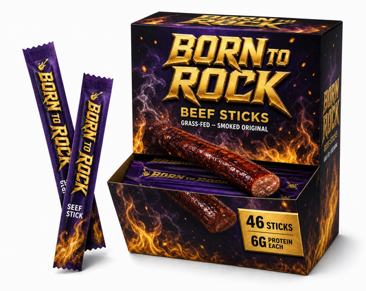 Born to Rock Beef Sticks
