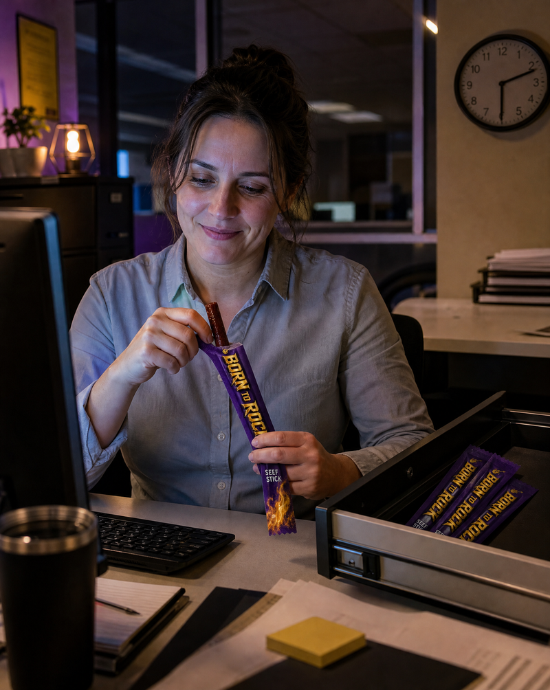 Born to Rock beef sticks — b03 Bold, Savory Flavor That Actually Slaps