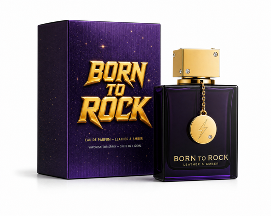 Born to Rock Cologne — Leather & Amber