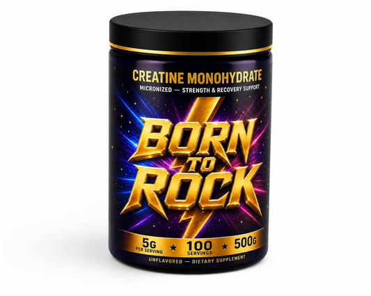 Born to Rock Creatine Monohydrate