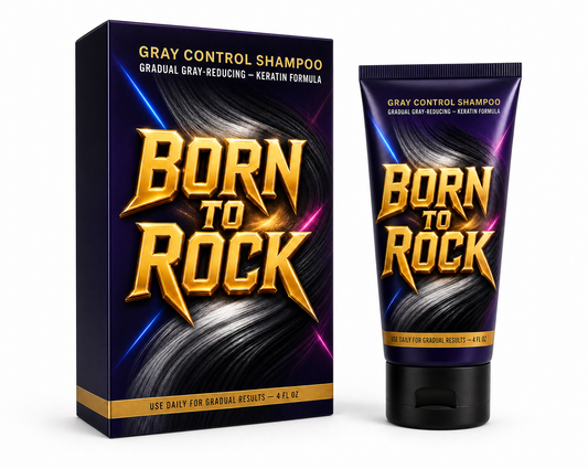 Born to Rock Gray Control Shampoo