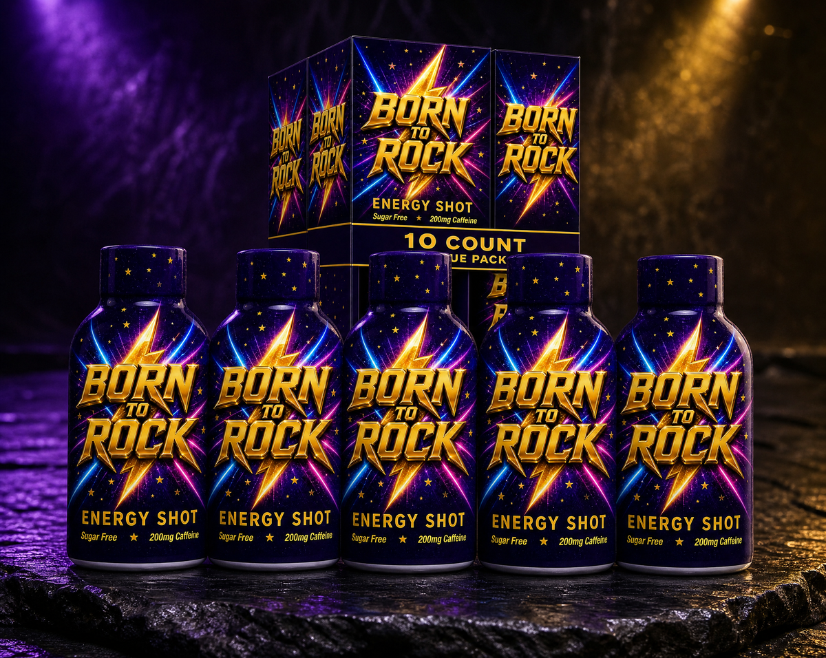 Energy Shot bottles with value pack