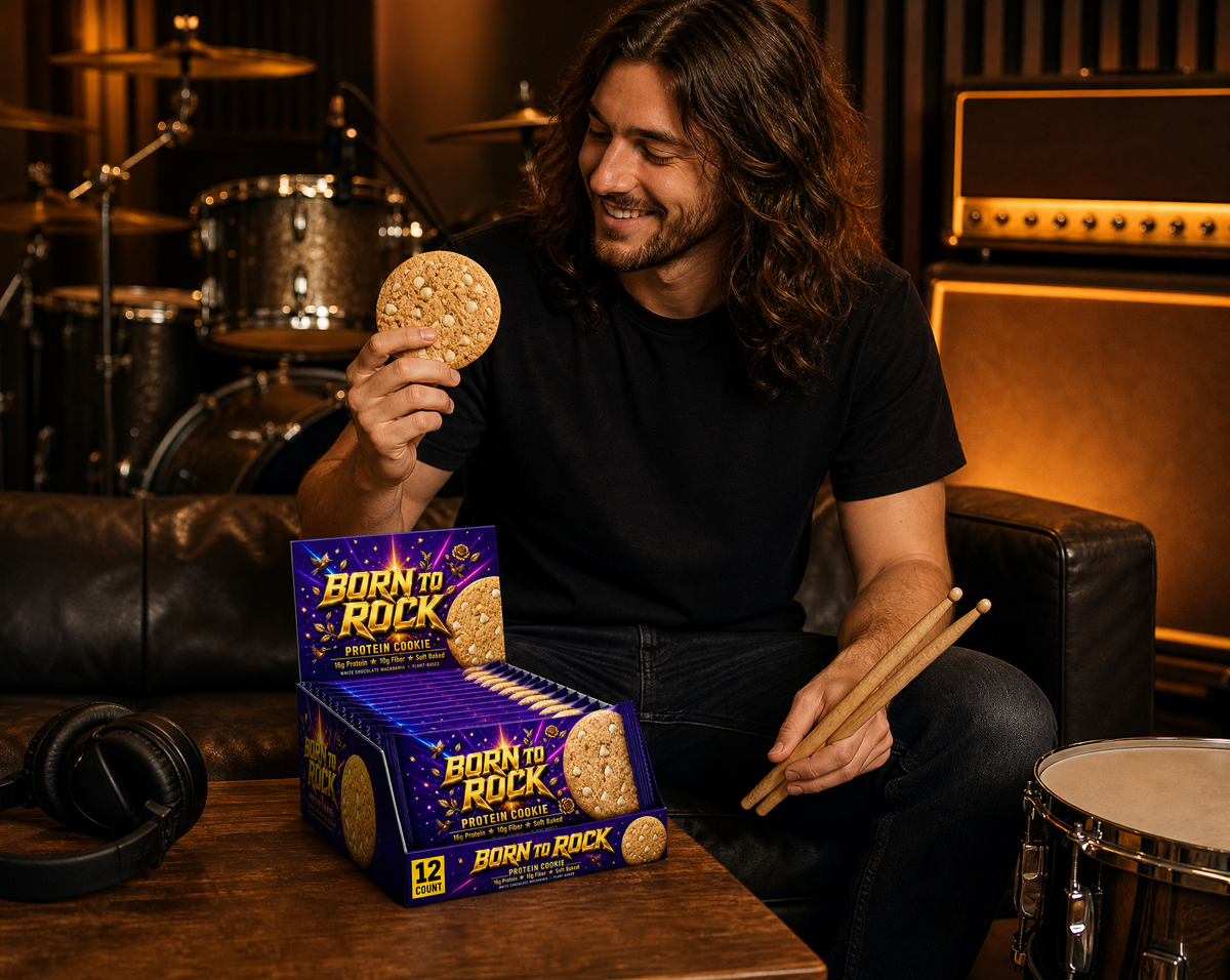 Big Protein Cookie studio couch lifestyle