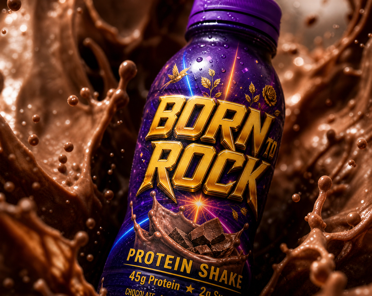 Protein Shake swirl macro