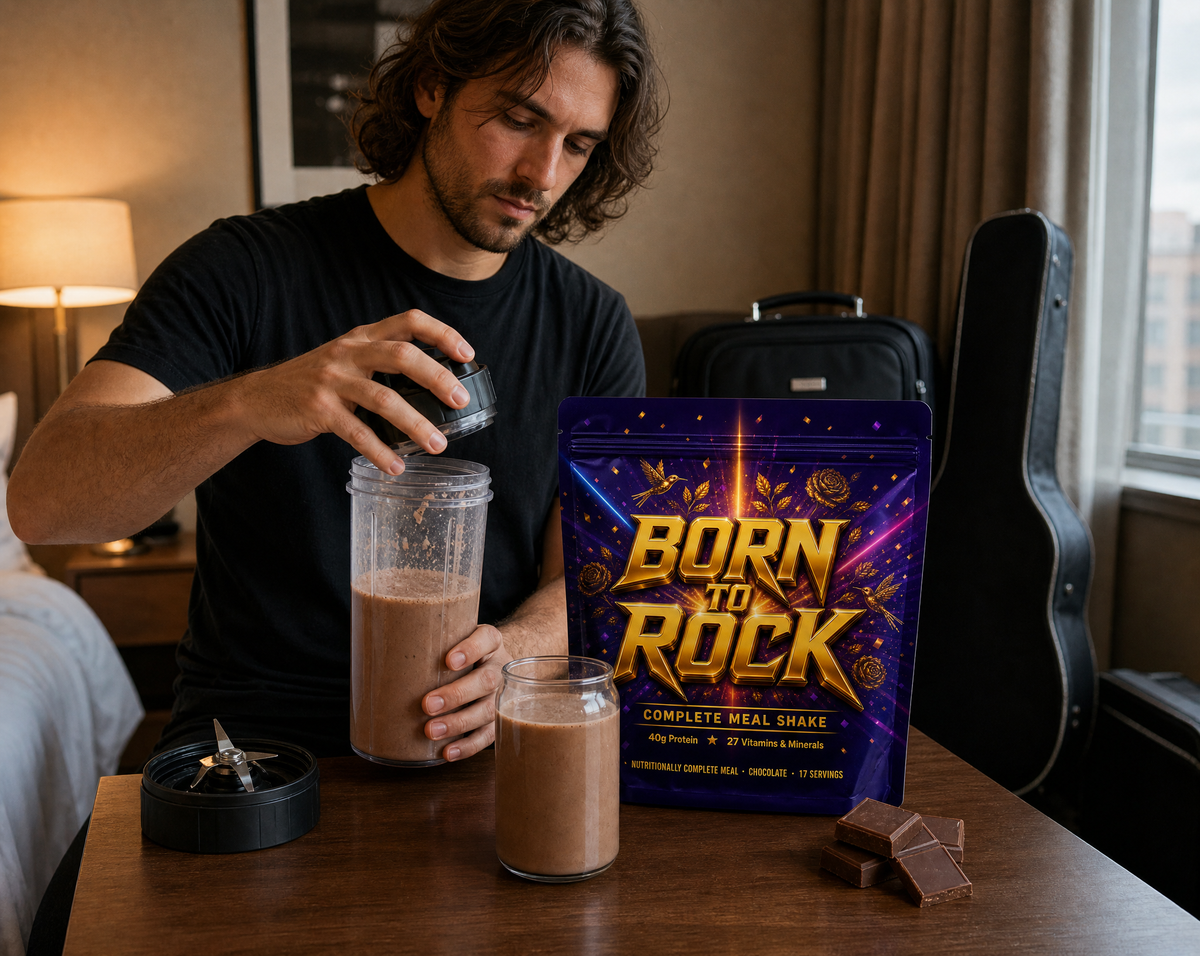 Complete Meal Shake hotel room