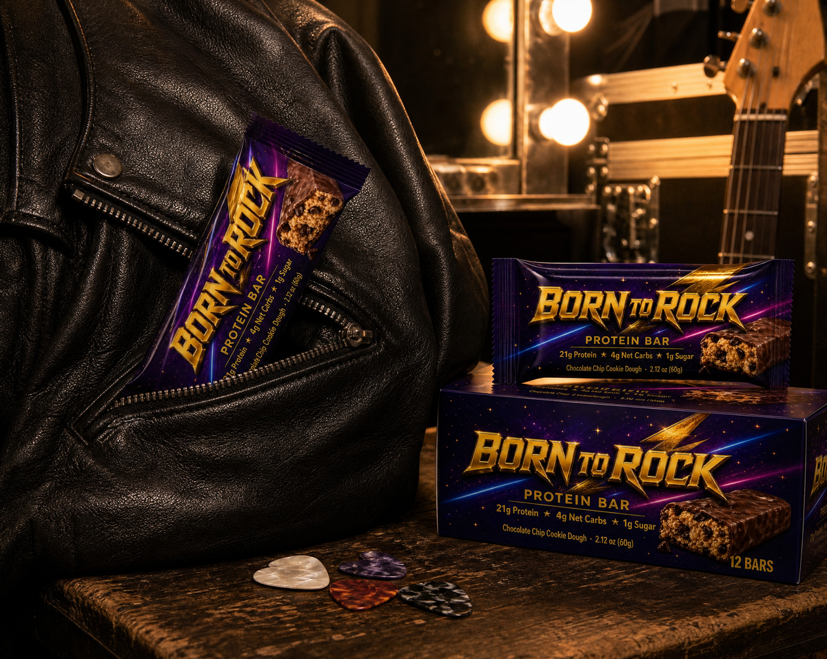 Protein Bar jacket pocket