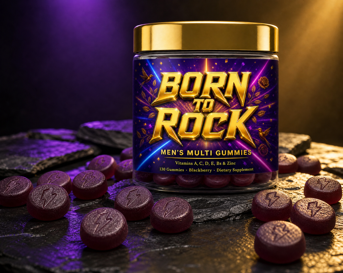 Men's Multi Gummies jar lineup